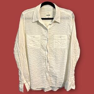 Vintage Mudd Button Up 100% Cotton Shirt